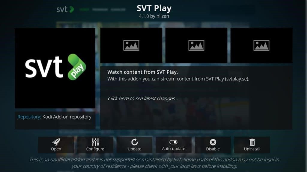 SVT-play-kodi-sport-add-on