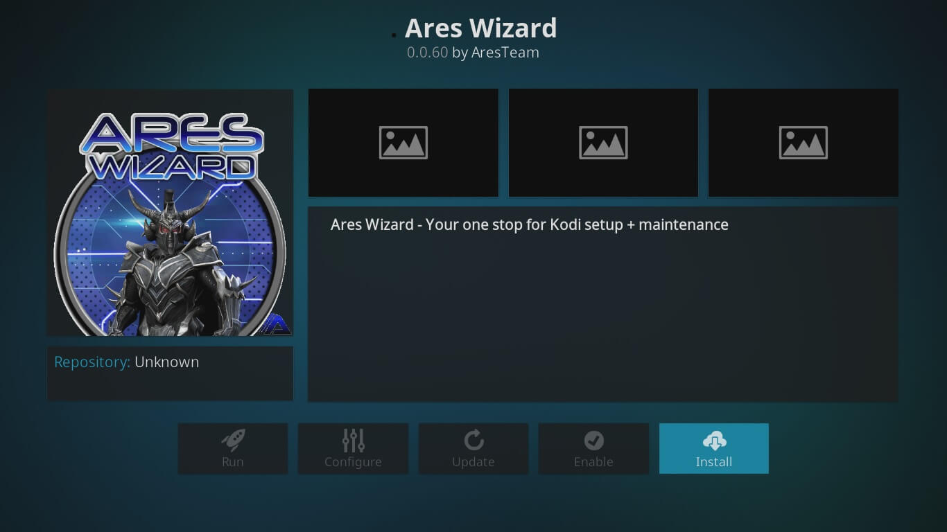 ares wizard kodi setup