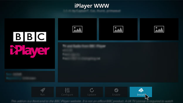 כיצד להתקין BBC-iplayer-on-kodi