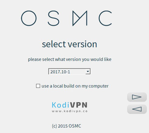 适用于kodi的osmc安装