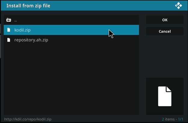 navi-x εγκατάσταση zip αρχείο kodi