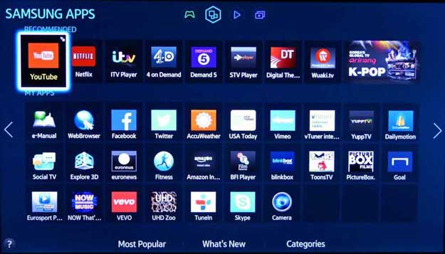Karakteristikat e një TV Smart Samsung për Përdoruesit e Kodit